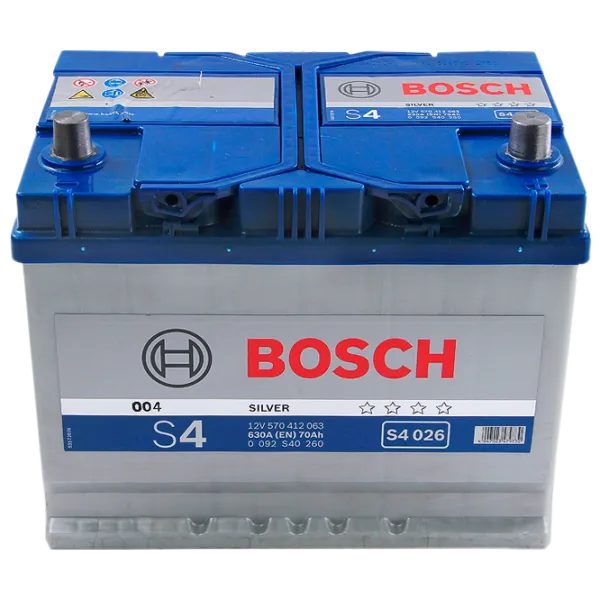 Acumulator auto Bosch Silver S4 026 630A/ 70 Ah photo 1