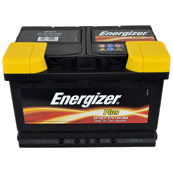 Авто аккумулятор Energizer Plus EP74-L3 680 A/ 74 Aч photo 1