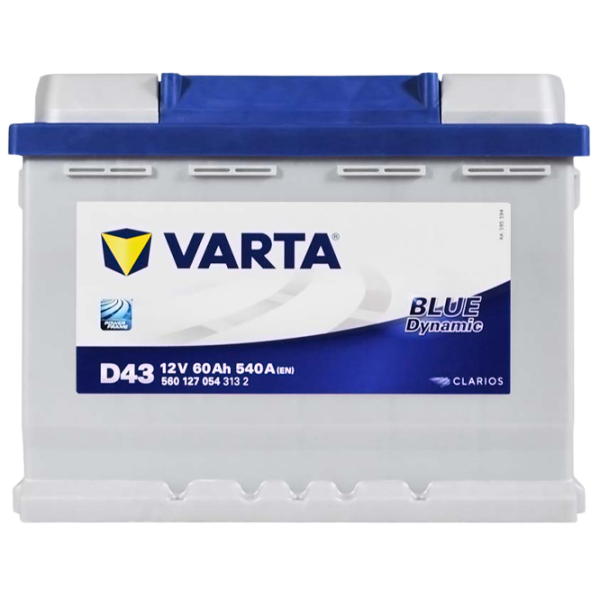 Авто аккумулятор Varta Blue Dynamic D43 540A/ 60 Ач photo 1