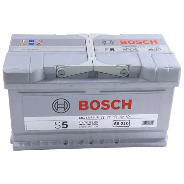 Acumulator auto Bosch Silver Plus S5 010 800A/ 85 Ah photo 1