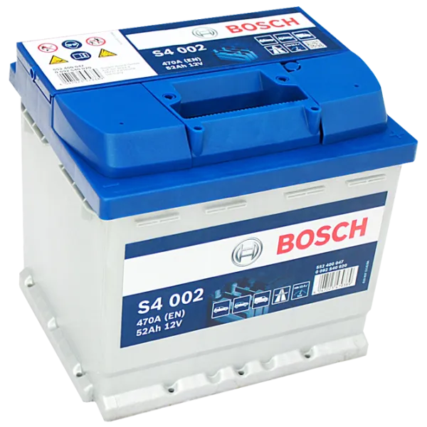 Acumulator auto Bosch Silver S4 002 470A/ 52 Ah photo 1 Acumulator auto Bosch Silver S4 002 470A/ 52 Ah photo 1