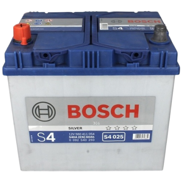 Acumulator auto Bosch Silver S4 025 540A/ 60 Ah photo 1 Acumulator auto Bosch Silver S4 025 540A/ 60 Ah photo 1