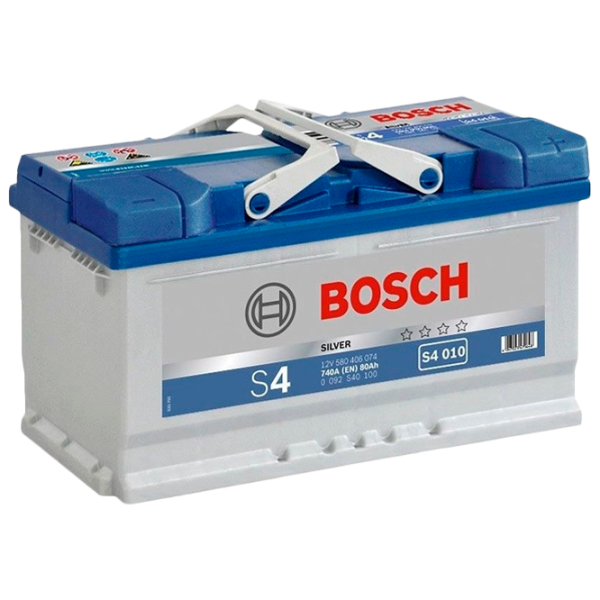 Acumulator auto Bosch Silver S4 010 740A/ 80 Ah photo 1