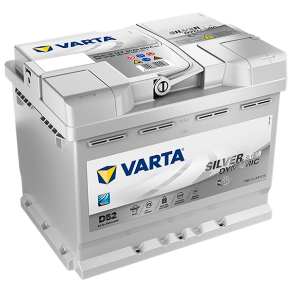 Авто аккумулятор Varta Silver Dynamic AGM D52 680 A/ 60 Ач photo 1