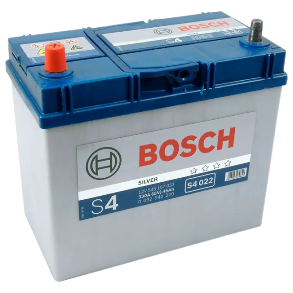 Авто аккумулятор Bosch Silver S4 022 330A/ 45 Ач photo 1