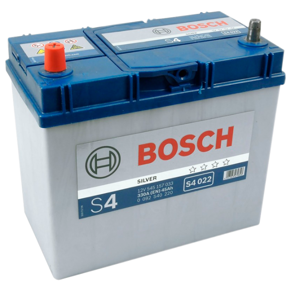 Авто аккумулятор Bosch Silver S4 022 330A/ 45 Ач photo 1