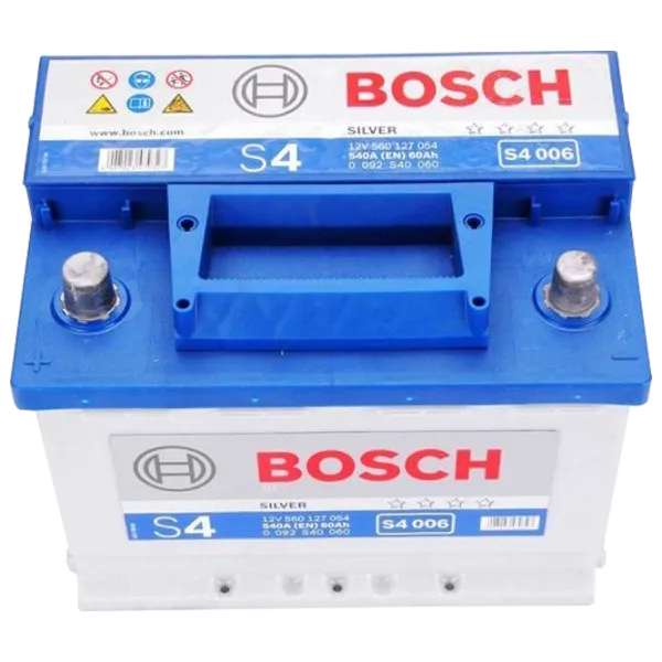 Acumulator auto Bosch Silver S4 006 540A/ 60 Ah photo 1 Acumulator auto Bosch Silver S4 006 540A/ 60 Ah photo 1