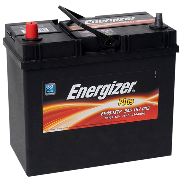 Авто аккумулятор Energizer Plus EP45JX-TP 330A/ 45 Ач photo 1