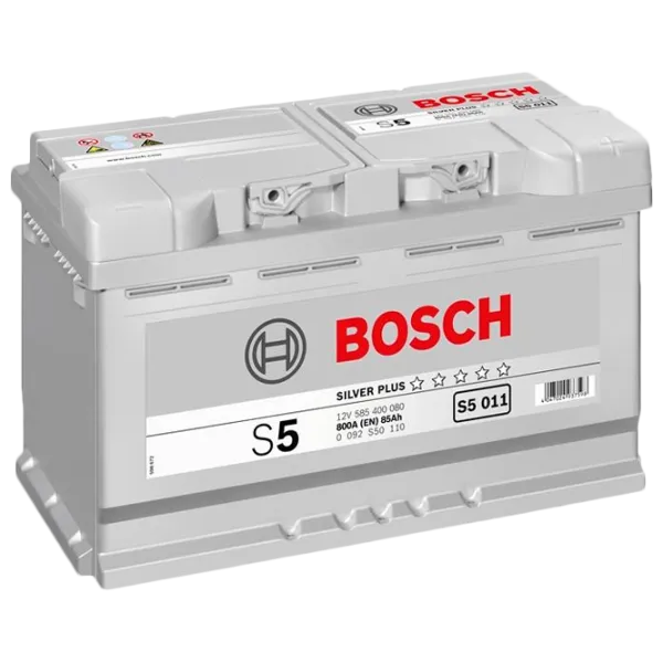 Acumulator auto Bosch Silver Plus S5 011 800A/ 85 Ah photo 1