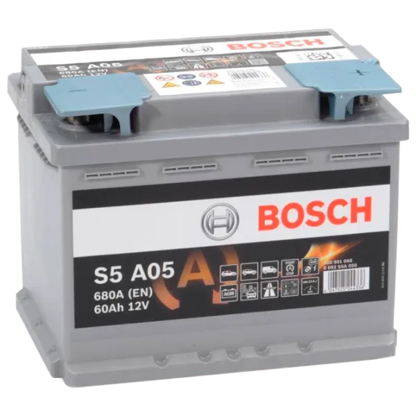 Acumulator auto Bosch S5 005 680 A/ 60 Ah photo 1 Acumulator auto Bosch S5 005 680 A/ 60 Ah photo 1