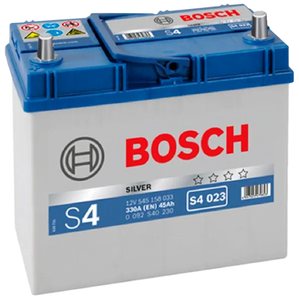 Авто аккумулятор Bosch Silver S4 023 330A/ 45 Ач photo 1