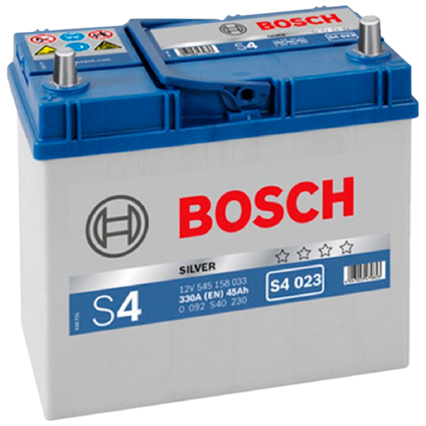 Авто аккумулятор Bosch Silver S4 023 330A/ 45 Ач photo 1