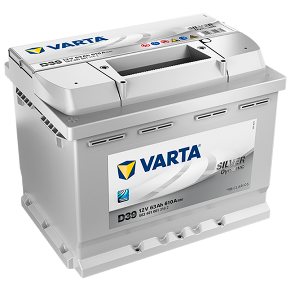 Acumulator auto Varta Silver Dynamic D39 610A/ 63 Ah photo 1