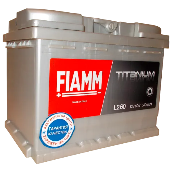 Авто аккумулятор Fiamm Titanium L2 60 510A/ 60 Ач photo 1