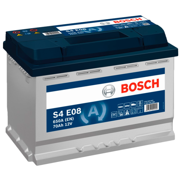 Acumulator auto Bosch S4 E08 650A/ 70 Ah photo 1