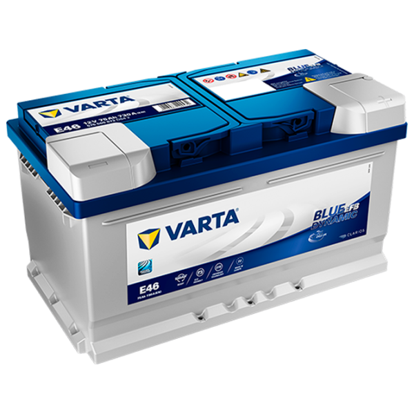 Авто аккумулятор Varta Blue Dynamic EFB E46 730A/ 75 Ач photo 1