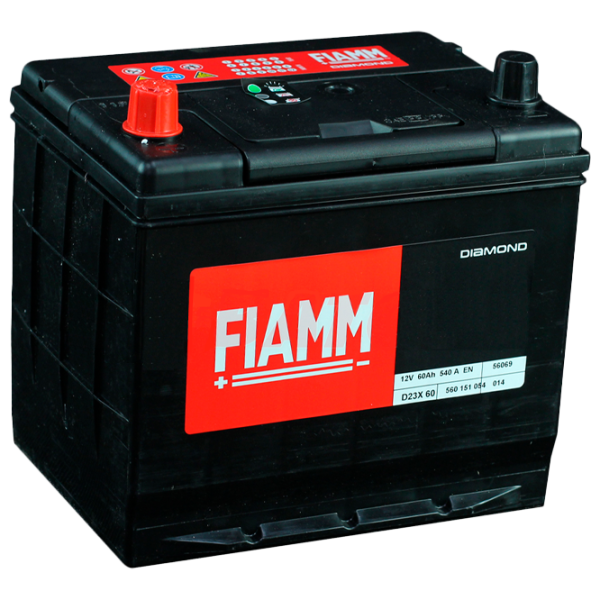 Авто аккумулятор Fiamm Diamond D23X 60 540A/ 60 Ач photo 1
