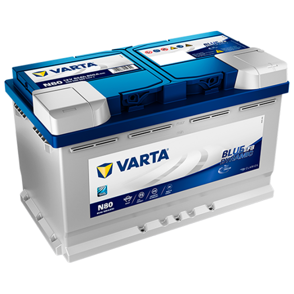 Acumulator auto Varta Blue Dynamic B13 800A/ 80 Ah photo 1