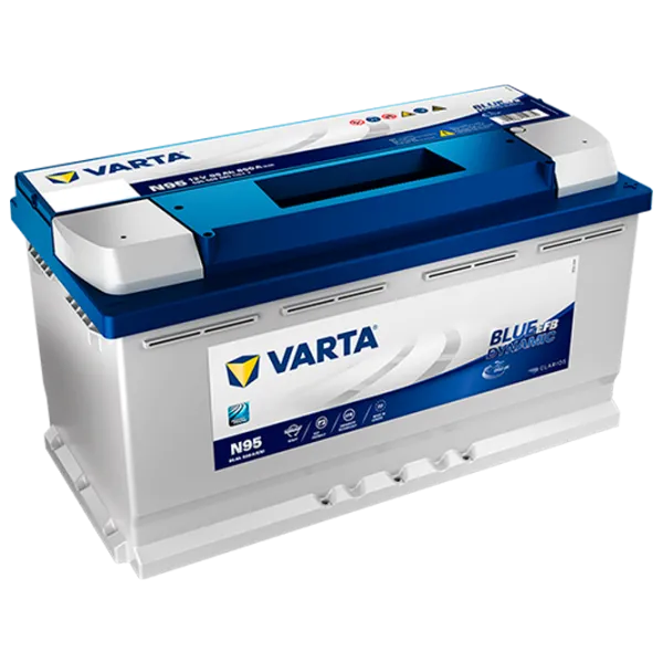 Acumulator auto Varta Blue Dynamic N95 850A/ 95 Ah photo 1