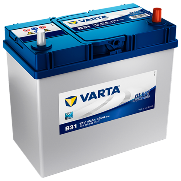 Acumulator auto Varta Blue Dynamic B31 330A/ 45 Ah photo 1