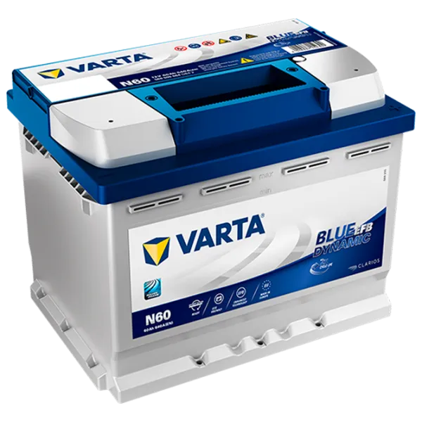 Авто аккумулятор Varta Blue Dynamic EFB N60 640A/ 60 Ач photo 1