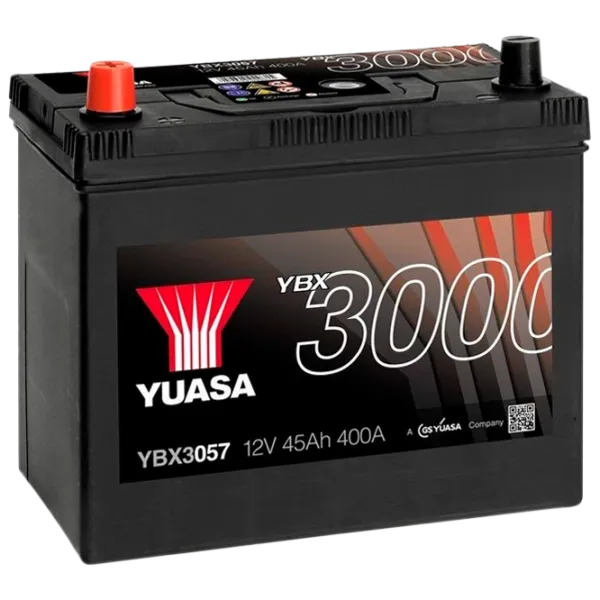 Acumulator auto Yuasa YBX3057 400A photo 1 Acumulator auto Yuasa YBX3057 400A photo 1