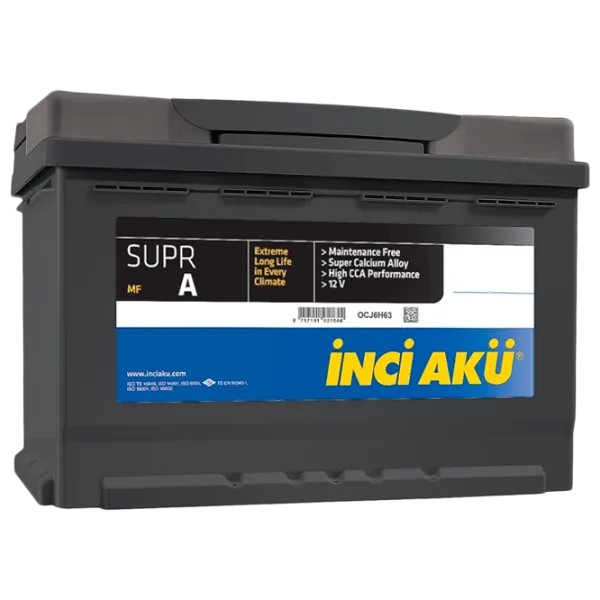 Авто аккумулятор Inci Aku SuprA (L3 075 070 013) 700 AA photo 1