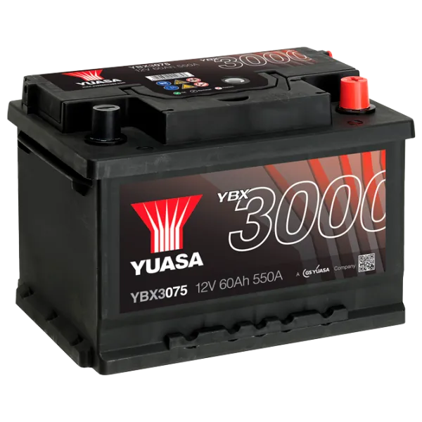 Авто аккумулятор Yuasa YBX3075 550A photo 1