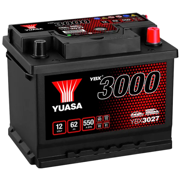 Авто аккумулятор Yuasa YBX3027 550A photo 1