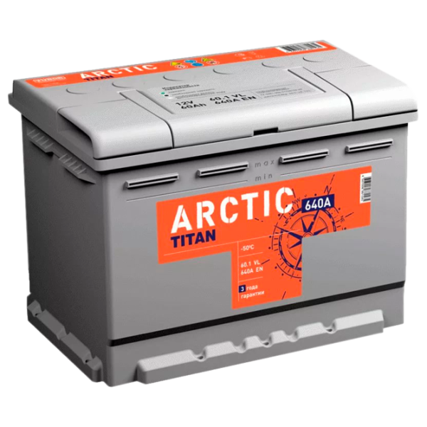 Авто аккумулятор Titan Arctic 6СТ-60.0 VL 640A photo 1