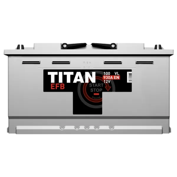 Авто аккумулятор Titan EFB 6СТ-100.0 VL 930A photo 1
