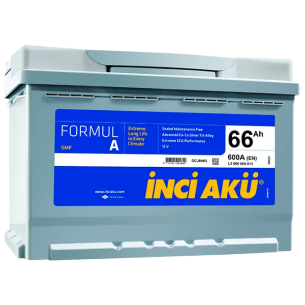 Acumulator auto Inci Aku FormulA L3 600A photo 1 Acumulator auto Inci Aku FormulA L3 600A photo 1
