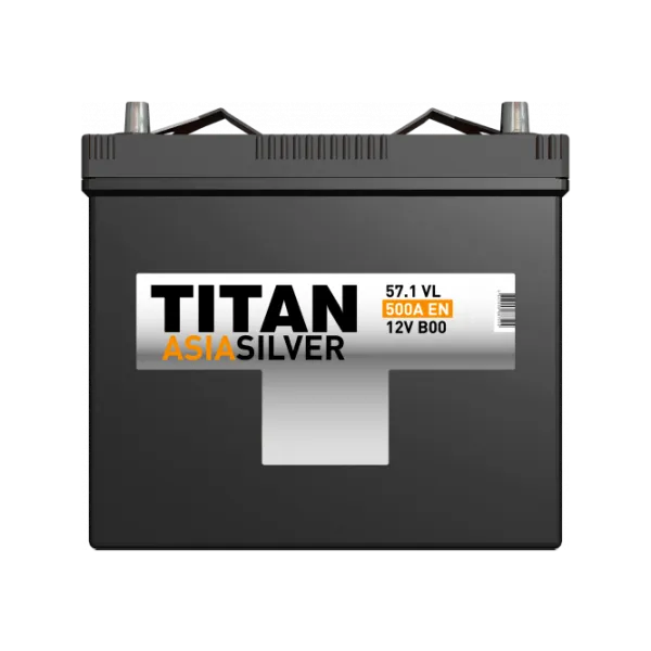 Авто аккумулятор Titan Asia Silver 6CT-57.1 VL B00 480A photo 1