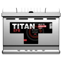 Acumulator auto Titan EFB 6СТ-60.0 VL 600A