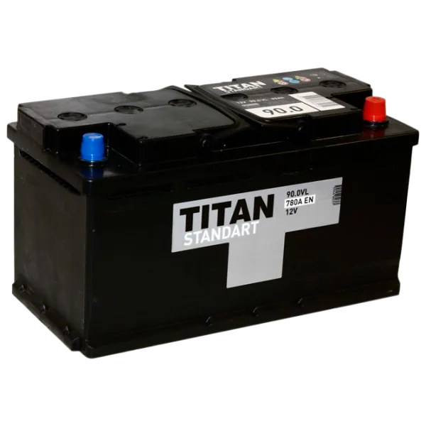 Авто аккумулятор Titan Standart 6CT-90.0 VL 780A photo 1