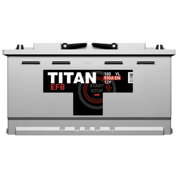 Авто аккумулятор Titan EFB 6СТ-100.1 VL 930A photo 1