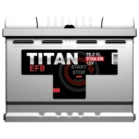 Acumulator auto Titan EFB 6СТ-75.0 VL 760A