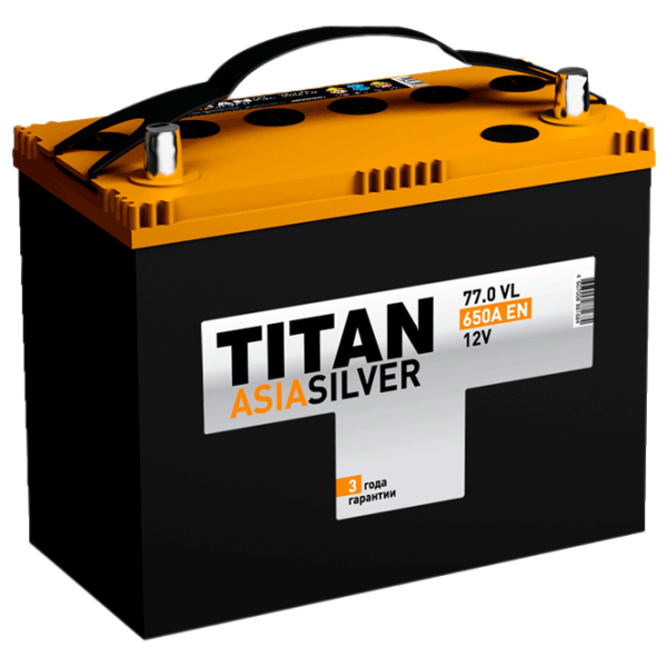 Acumulator auto Titan Asia Silver 6CT-77.0 VL B01 650A photo 1 Acumulator auto Titan Asia Silver 6CT-77.0 VL B01 650A photo 1