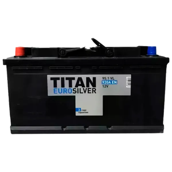 Авто аккумулятор Titan EuroSilver 6CT-95.0 VL 920A photo 1