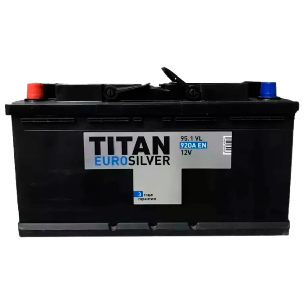 Авто аккумулятор Titan EuroSilver 6CT-95.0 VL 920A photo 1