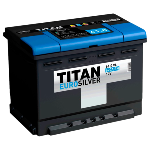 Acumulator auto Titan EuroSilver 6CT-61.1 VL 620A photo 1