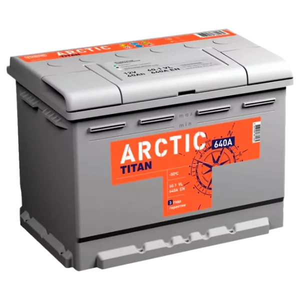 Авто аккумулятор Titan Arctic 6СТ-60.1 VL 640A photo 1 Авто аккумулятор Titan Arctic 6СТ-60.1 VL 640A photo 1