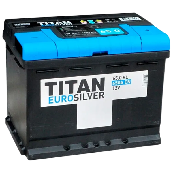 Acumulator auto Titan EuroSilver 6CT-65.0 VL 650A photo 1 Acumulator auto Titan EuroSilver 6CT-65.0 VL 650A photo 1