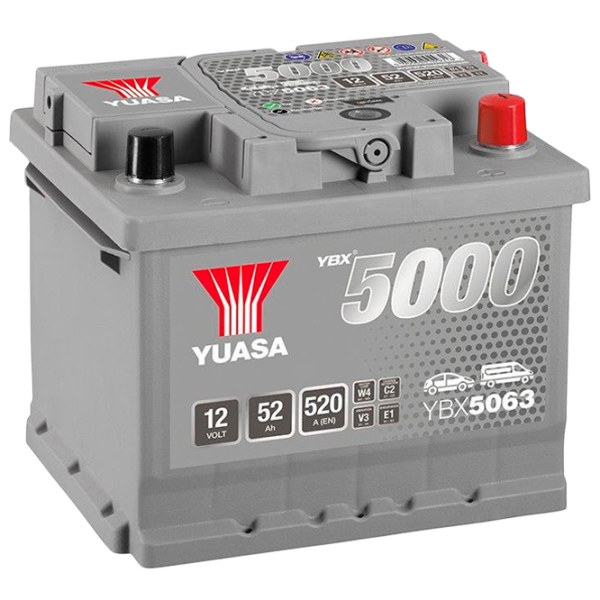Авто аккумулятор Yuasa YBX5063 520 A photo 1