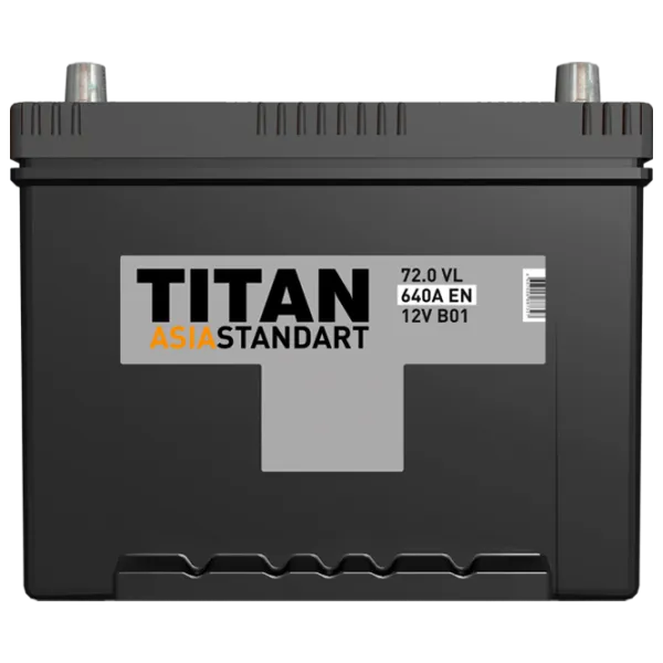 Авто аккумулятор Titan Asia Standart 6CT-72.0 VL 640A photo 1