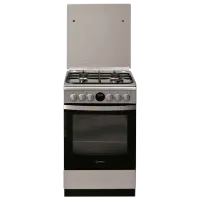 Aragaz Indesit IS5G8CHX/PO/1 Combinată/ Inox/ 