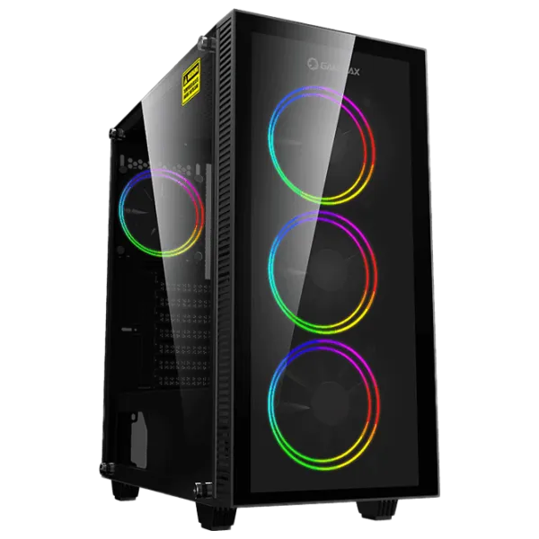Carcasă Gamemax Draco XD Mid Tower / Black photo 1