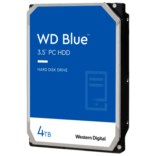 HDD Western Digital Caviar Blue 4 ТБ WD40EZAZ/ Серебристый photo 1