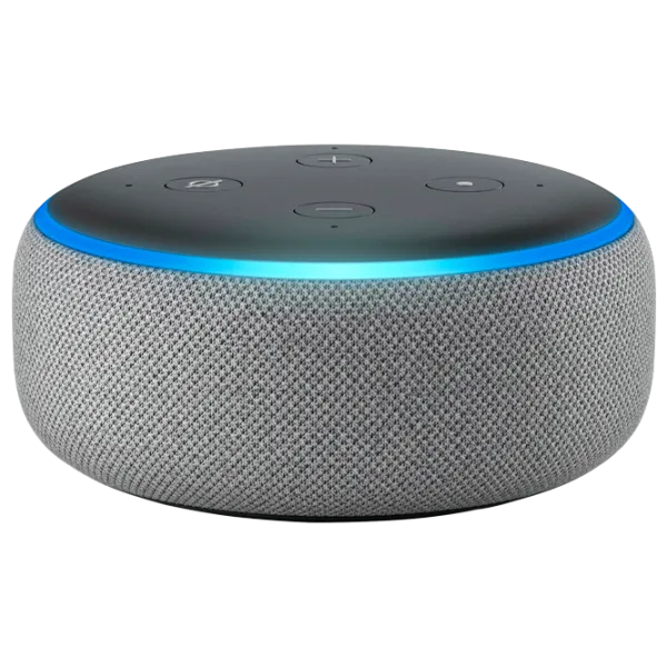 Boxă portabilă Amazon Echo Dot cu Alexa (3nd Gen) Gray photo 1