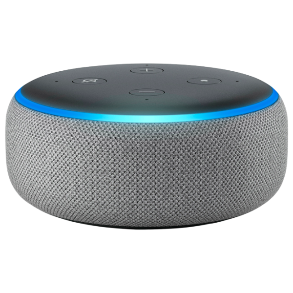 Boxă portabilă Amazon Echo Dot cu Alexa (3nd Gen) Gray photo 1